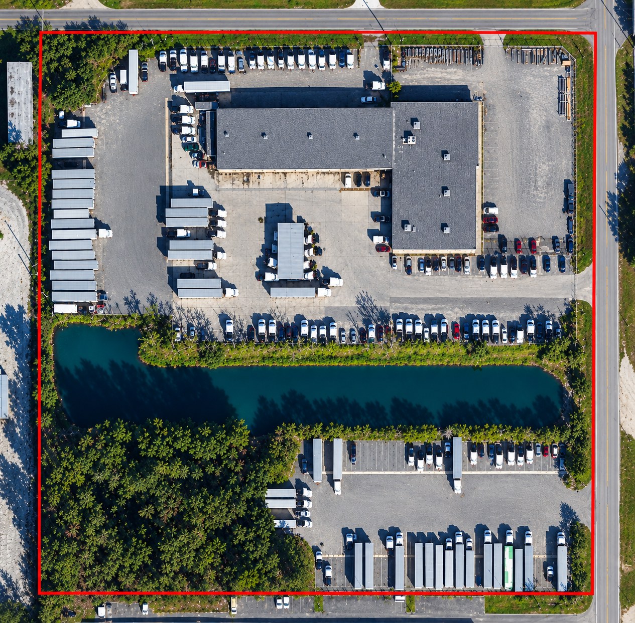 Aerial view of 668 Suemac Rd